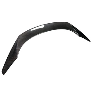 A90 A91 MK V Type TR Style Aileron arrière en fibre de carbone sèche Ducktail Deck Accessoire de voiture - Product Image 4