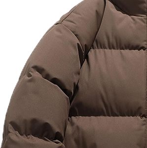 Premium Custom Men's Bubble Puffer Jacket <b>Lightweight</b> Windproof Thermal Quilted Winter <b>Coat</b> for Outdoor Sports Casual Wear - Product Image 3