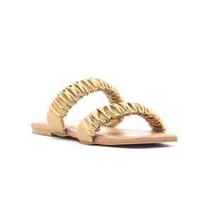 FR7842รองเท้าแตะทางการสีทองเครื่องมือกลึงคุณภาพระดับพรีเมียม - Product Image 3