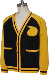 Edgy Breathable V Neck <b>Cardigan</b> <b>Men</b>’s Knitted Varsity Striped Sweater Button Up <b>Cardigan</b> for Youth Fashion USA - Product Image 5