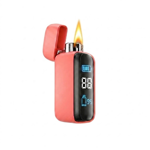 Briquet électronique série colorée avec affichage LED, recharge rapide Type C, batterie portable pour usage extérieur et bar - Product Image 6