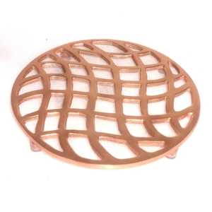 Stainless Steel <b>Round</b> Modern Non-Slip Heat Resistant Trivet & Pot Holder 300mm Diameter - Product Image 2