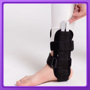 Estabilizador de tobillo negro con forro suave, ajustable para envolver la articulación del tobillo, para rehabilitación de fracturas, 1 ud. - Product Image 2