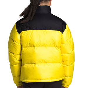 Custom High Quality Hooded Windproof <b>Waterproof</b> Breathable Thick <b>Winter</b> Puffer <b>Jacket</b> with 100% Nylon Material Streetwear Style - Product Image 4