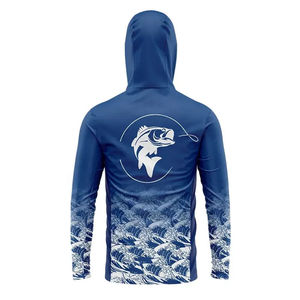 Sweat à capuche léger pour homme, respirant, à manches longues, avec logo personnalisé, service OEM, nouvelle collection, UPF 50, pour la chasse et la pêche - Product Image 4