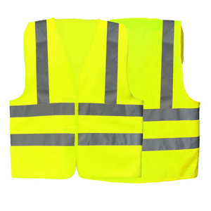 Gilets de sécurité réfléchissants haute visibilité, imperméables, classe 2 ANSI, vente en gros |   Vêtements de travail personnalisés avec logo pour la construction et la circulation - Product Image 4