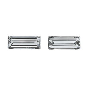 Diamant synthétique DEF VVS VS1 taille baguette certifié IGI, cultivé en laboratoire, 1 à 4 carats, couleurs fantaisie CVD HPHT, vente en gros, meilleur prix - Product Image 1
