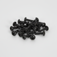 Vis à tête cylindrique à filetage profond en acier au carbone pour maçonnerie - Fixations pour béton zinguées classe 4.8 et 6.8 pouces