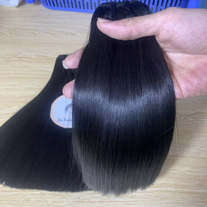 Productos de exportación de Vietnam, extensiones de cabello lacio, color hueso, cabello sin procesar vietnamita - Product Image 2