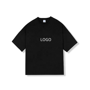 เสื้อยืดคอกลมแขนสั้นสำหรับผู้ชาย, เสื้อยืดลำลองฤดูร้อนครึ่งแขนเสื้อธรรมดาสีทึบทรงหลวมผ้าถักแขนสั้น - Product Image 2