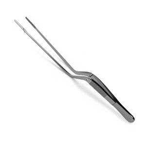 Pinzas para Oídos de 5.5 Pulgadas con Forma de Bayoneta, Instrumento Quirúrgico ORL, Pinzas de Precisión de Acero Inoxidable Alemán para Aplicación Médica - Product Image 2