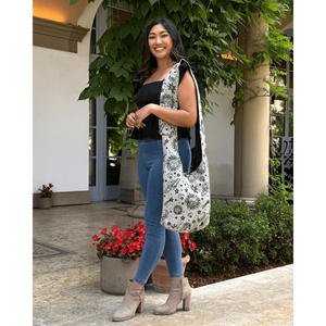 Borsa Hobo da Donna con Stampa Celestiale - Product Image 3