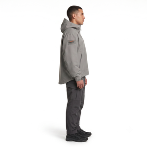 Men's Customizable Design Softshell <b>Jacket</b> Hood Polyester Spandex Waterproof Outdoor Tactical Wear XS Size Solid Private Label - Product Image 3