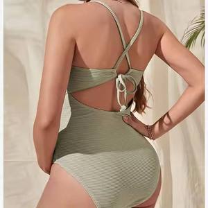 ชุดว่ายน้ำสำหรับหญิงตั้งครรภ์เซ็กซี่พร้อมเข็มขัดคาดเอว ชุดคลุมท้องแบบชิ้นเดียวขนาดใหญ่พิเศษ ชุดว่ายน้ำสำหรับคนท้อง บิกินี่เซ็กซี่ - Product Image 4