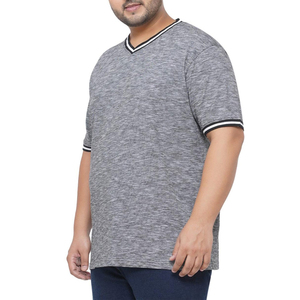 เสื้อยืดโอเวอร์ไซส์สไตล์วินเทจหลากสีสำหรับผู้ชาย / เสื้อยืดโอเวอร์ไซส์แฟชั่นทรงหลวมไหล่ตก 100% ผ้าฝ้ายสำหรับผู้ชาย - Product Image 2