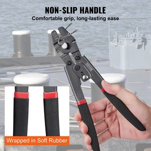 Kit di 160 Pezzi in Alluminio con Manicotti a Crimpare da 1/64'' e 3/32'' e Utensile Tagliacavi per Crimpatura di Fili e Cavi fino a 2,2mm - Product Image 6
