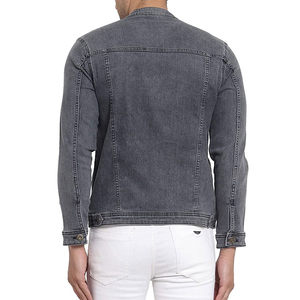 Vestes en jean pour hommes sur mesure de qualité export, conçues pour une fabrication haut de gamme en usine, coupe classique. - Product Image 2