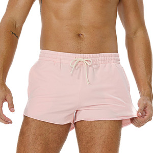 Shorts de jogging patchwork déchirés personnalisés OEM, streetwear, coton, taille élastique, grandes tailles, shorts décontractés pour hommes - Product Image 5