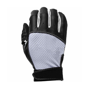 New Design Men's Leather Baseball Batting <b>Gloves</b> with UV Protection Superior Grip Lightweight Breathable Hook & Loop Closure - Product Image 2