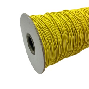 Cordon élastique tressé jaune n°15, 1,2 mm, 288 yards, 100 % nylon haute ténacité, écologique, pour textile de maison - Product Image 5
