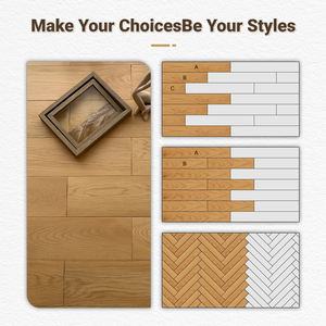 Suelos de Madera de Roble de Primera Calidad, Ecológicos, Diseño Moderno, Suelos de Madera de Roble de Fábrica para Uso en Interiores - Product Image 2