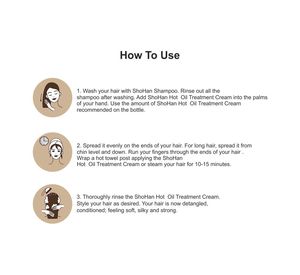 โชฮัน แฮร์ทรีทเม้นต์ครีมบำรุงผมเสียสูตรออยล์ร้อน - Product Image 5