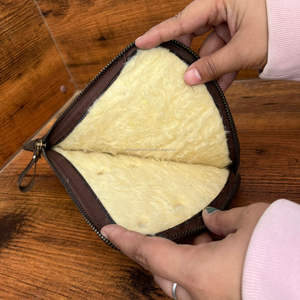 Vente en gros de haute qualité en cuir de vachette porte-boulon ceinture en cuir véritable durable trappeur porte-boulon pochette portefeuilles accessoires de chasse - Product Image 5