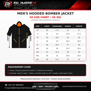 OEM Custom Logo <b>Mens</b> High-Quality Hooded Bomber <b>Jacket</b> Orange Lining Brass Zipper <b>Utility</b> Sleeve Pocket Windbreaker Custom Color - Product Image 6