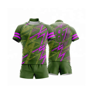 Uniforme de Rugby Unisex de Alta Calidad, Jersey Sublimado Personalizado, Ropa Deportiva Transpirable, Uniformes de Rugby al por Mayor para Clubes - Product Image 3