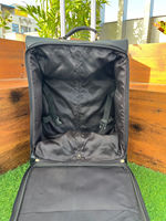 Sac à roulettes de voyage en cuir repoussé pour cheveux unisexe sur bagage à main floral en cuir de vache véritable valise à roulettes de luxe durable