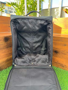 กระเป๋าเดินทางหนังวัวแท้มีล้อลาก, กระเป๋าเดินทางหนังวัวลายดอกไม้ทนทาน - Product Image 5