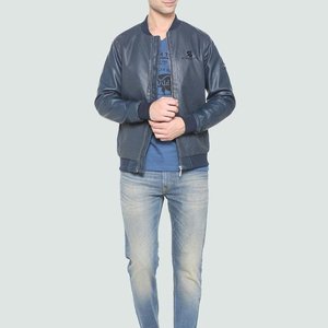 Premium Men's Genuine <b>Sheepskin</b> Leather <b>Jacket</b> Classic Winter Bomber Coat Slim Fit Casual Motorcycle Fashion Brown <b>Jacket</b> 2026 - Product Image 2