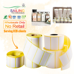 Sailing 4 By 6 Inch Roll 4 X 6 Yellow 4X6 4000 <b>Pack</b> 10Cmx15Cm 100 X 50 Thermal Label Colored - Product Image 2