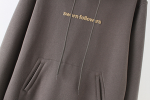 Sudadera con Capucha Unisex de Corte Regular para Invierno, 100% Algodón Transpirable, con Estampado Digital y Bolsillo, para Uso Deportivo y Urbano - Product Image 3