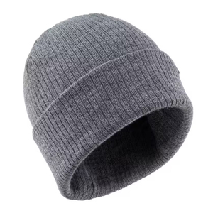 Gorro de Punto Gris Unisex Más Vendido en 2026, 100% Acrílico, Color Sólido, Gorro Casual de Invierno para Adultos, 56-58CM - Product Image 2
