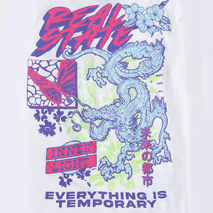 Camiseta Moderna con Estampado Gráfico para Hombre, Estilo Informal, Ajuste Relajado, Algodón Suave - Product Image 5