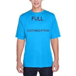 Camiseta de Manga Corta para Hombre, Cuello Redondo, Color Sólido, Corte Regular, Informal, Tejido de Punto, Algodón Transpirable, Diseño Liso - Product Image 2