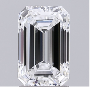 Diamante Cultivado en Laboratorio con Certificación IGI, Corte Esmeralda de 1.80 CT, Color D, Claridad VS1, CVD LG 735589270, ROYAL GEMS, para Joyería - Product Image 2