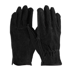 Top Grade Cowhide Split Leather Safety <b>Gloves</b> for Drivers Reflective Industrial Hand Protection Heat Resistance Anti-Slip - Product Image 6