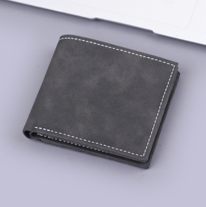 Tarjetero para Hombre – Cartera Bifold de Cuero PU Suave, Diseño Minimalista y Delgado – Precio de Fábrica al por Mayor, OEM - Product Image 3