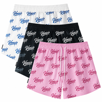 Celana Pendek Basket Mesh Polyester Custom Digital Print Berkualitas Tinggi Musim Panas Pria Unisex 5 Inch Inseam Ukuran Besar Bernapas Cepat Kering