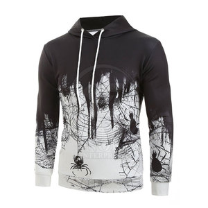 Sudaderas con Capucha de Invierno para Hombre de Alta Calidad, Sublimadas, 100% Poliéster/Spandex, Diseño Personalizado, con Bolsillo, Transpirables y Ecológicas - Product Image 1