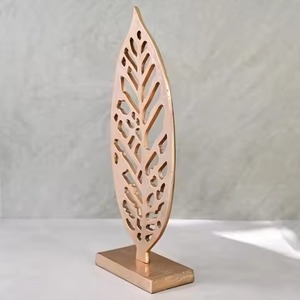 Finish Metal Sculpture Art Figurine <b>Decorative</b> Showpiece Home Living Room Office <b>Table</b> <b>Decor</b> Interior - Product Image 3
