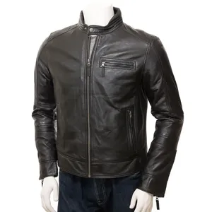 Oem Service <b>Men</b> <b>Leather</b> <b>Jackets</b> Latest Design <b>Men</b> <b>Leather</b> <b>Jackets</b> Low Moq <b>Men</b> <b>Leather</b> <b>Jackets</b> - Product Image 2