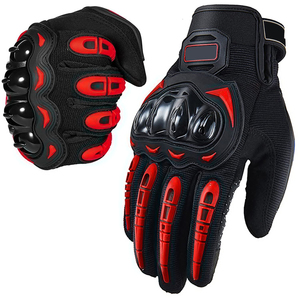 High Quality Unisex Full Finger <b>Touch</b> <b>Screen</b> Motorbike Racing <b>Gloves</b> Breathable Polyester & Nylon - Product Image 1