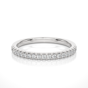Bague élégante en or 18 carats avec diamant naturel rond de 0,20 carat, bijoux fins de luxe pour femmes - Product Image 3