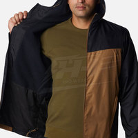 Chaqueta cortavientos de invierno personalizable para hombre con nuevo diseño.
