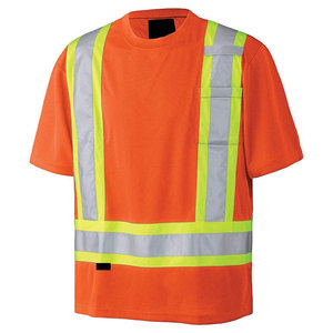 Camisetas de seguridad para hombre, ropa reflectante de seguridad para trabajos industriales y de construcción al aire libre, camisetas de seguridad - Product Image 1