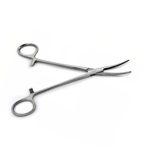 Pinzas Hemostáticas Curvas para Bloqueo de Arterias, Manuales, de Alta Calidad, para Uso Quirúrgico y Dental, con Punta Dentada - Product Image 6
