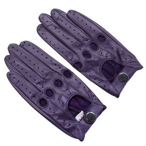 Gants pour femmes en cuir de chèvre, gants de conduite à doigts complets antidérapants, gants en cuir tendance pour femmes, logo personnalisé, gants pour femmes - Product Image 4